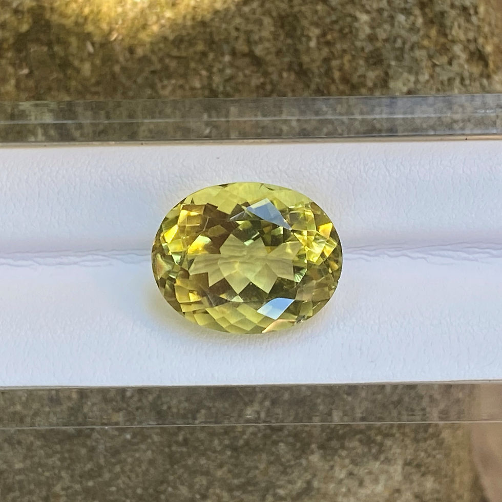 Thumbnail: Lemon Quartz 13.83ct Oval