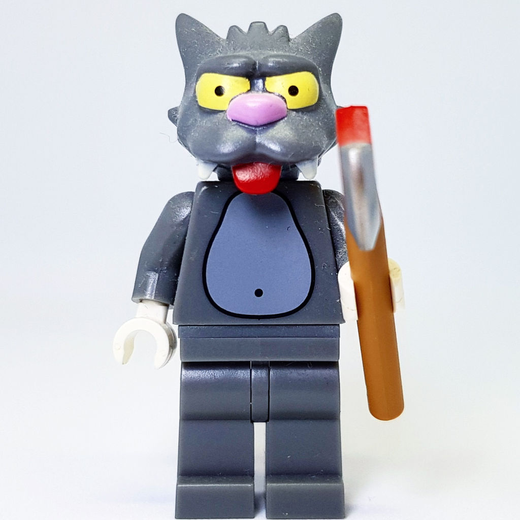 Lego The Simpsons Scratchy Minifigure