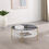 Thumbnail: "Jonelle" Round Center Table in Marble