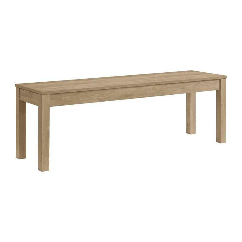 Miniatura: "Eleanor" 6-Pcs Dining Set in White or Brown Finish