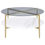 Thumbnail: "Jonelle" Round Center Table in Marble