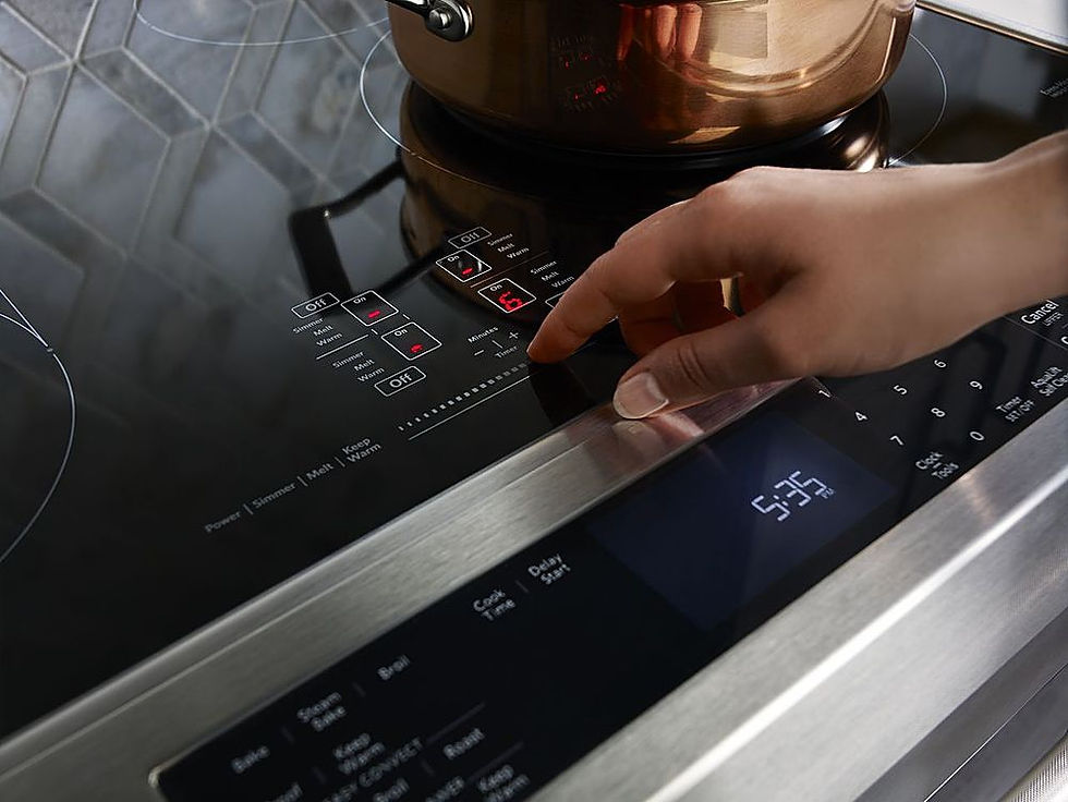 Thumbnail: “KitchenAid” - 7.1 Cu. Ft. Self-Cleaning Slide-In Electric Convection Range