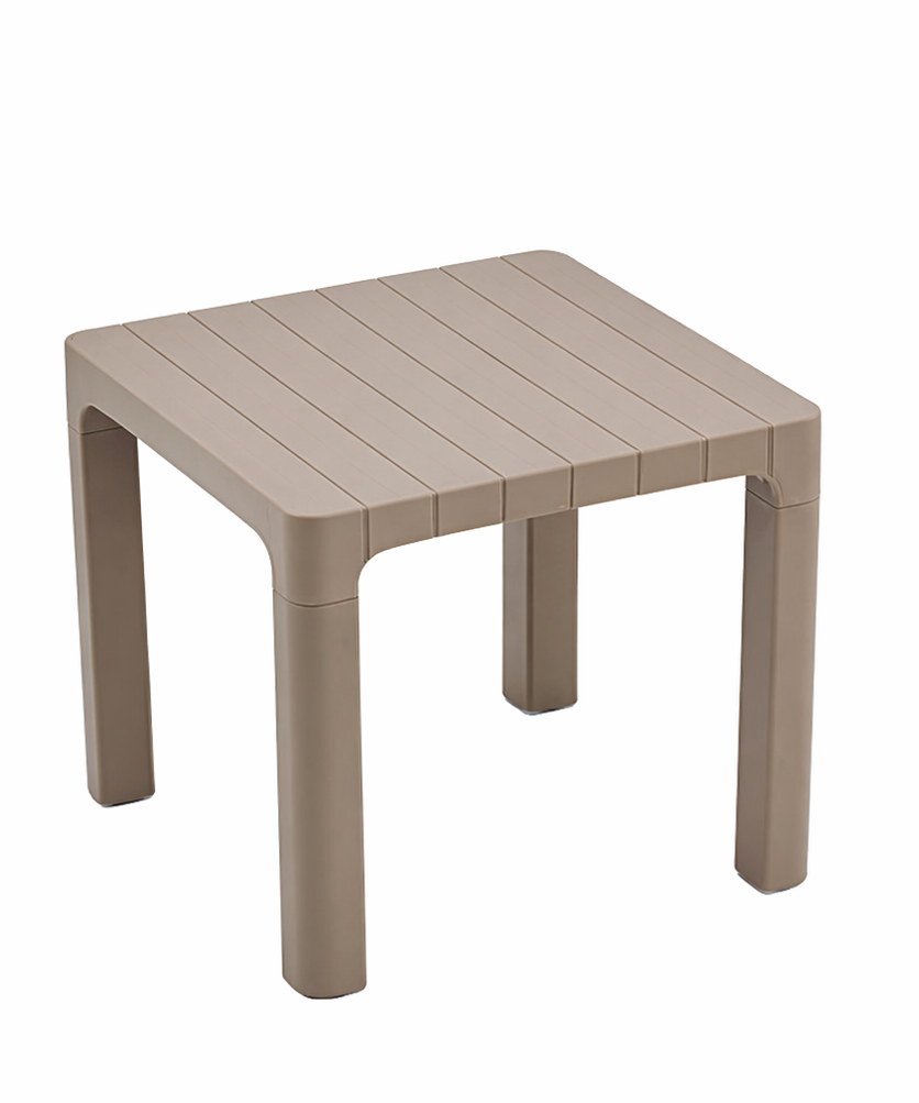 Miniatura: "Napoli" Chaise lounge in Taupe Resin Frame