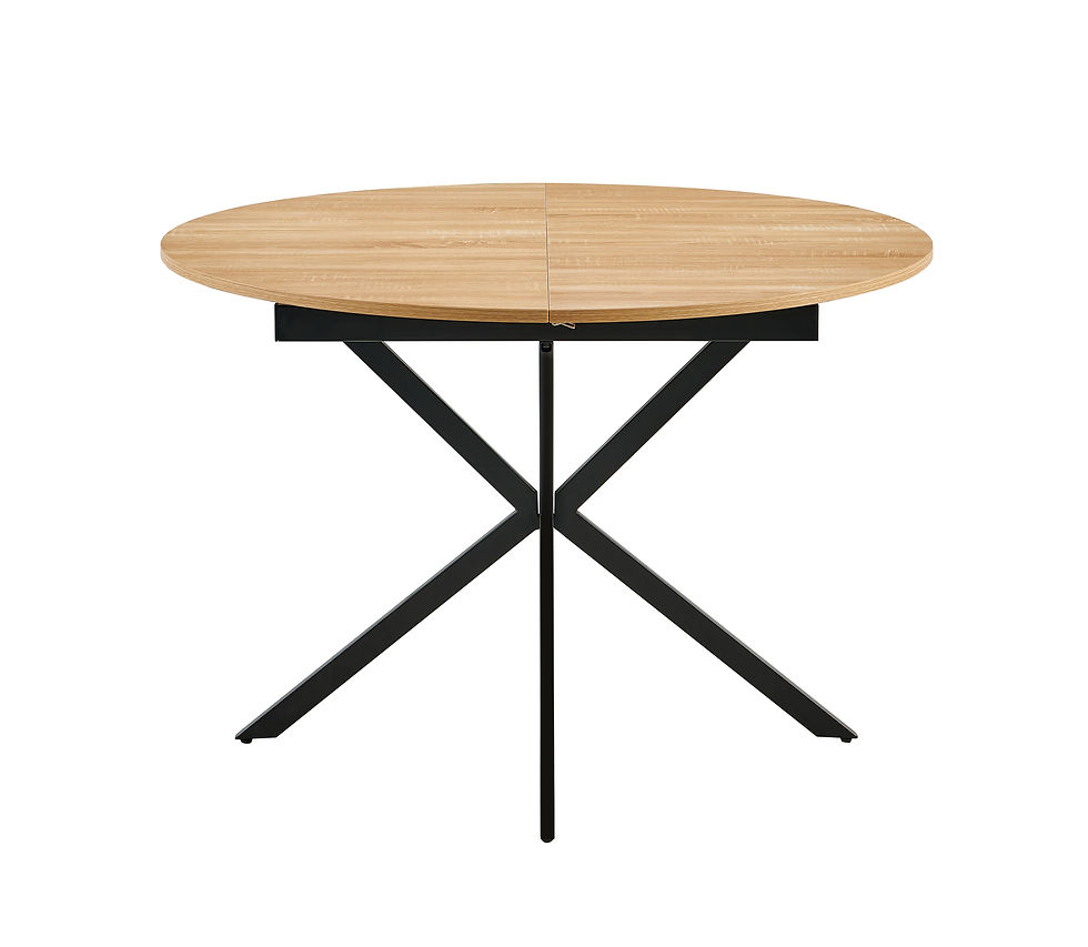 Miniatura: "Angela" 5-Pcs Dining Set In Taupe Fabric