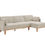 Miniatura: "Abbey" Sofa Chaise Convertible to bed