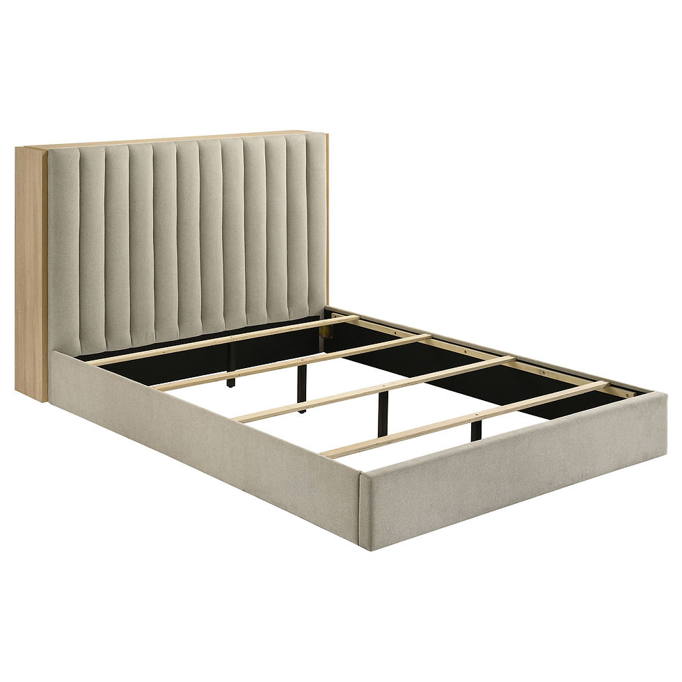 Miniatura: "Arielle" Storage Bed In Light Oak Finish