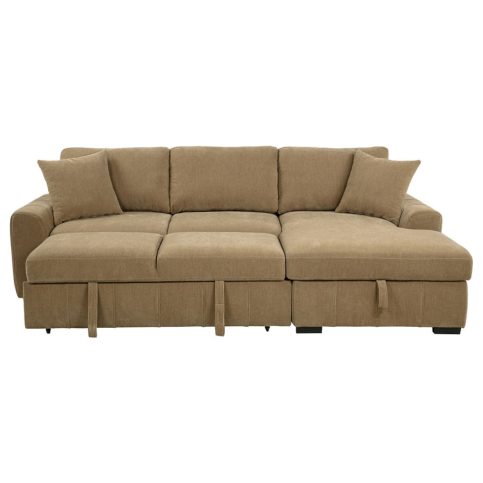 Miniatura: "Pastrana" Sofa Chaise with Bed/Storage in Fabric