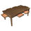 Miniatura: "Tigard" 7-Pcs Dining Set In Cherry Wood