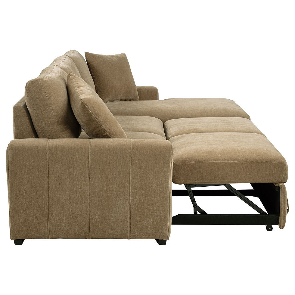 Miniatura: "Pastrana" Sofa Chaise with Bed/Storage in Fabric