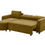 Miniatura: "Canela" 2-Pcs Sectional in Caramel or Beige Fabric