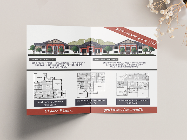 Bifold Brochure for Chapman Crossings