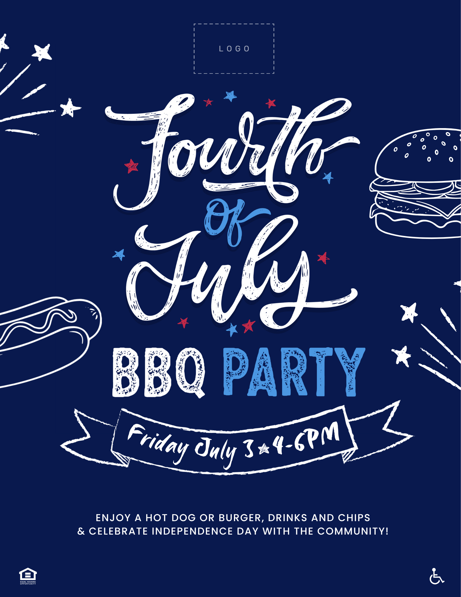 Summer Event - 4th of July (Chalk)