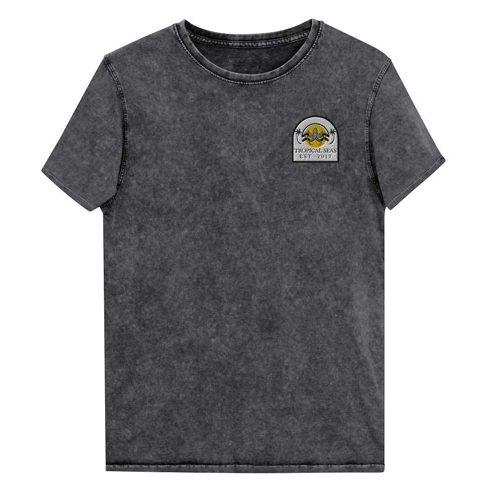 Miniatura: Men's Tropical Kraken Patch T-Shirt