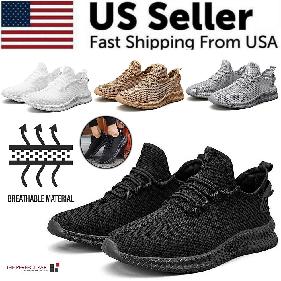 Thumbnail: Running Shoes Sneakers Casual Men's Outdoor Athletic Jogging Sports Tennis Gym
