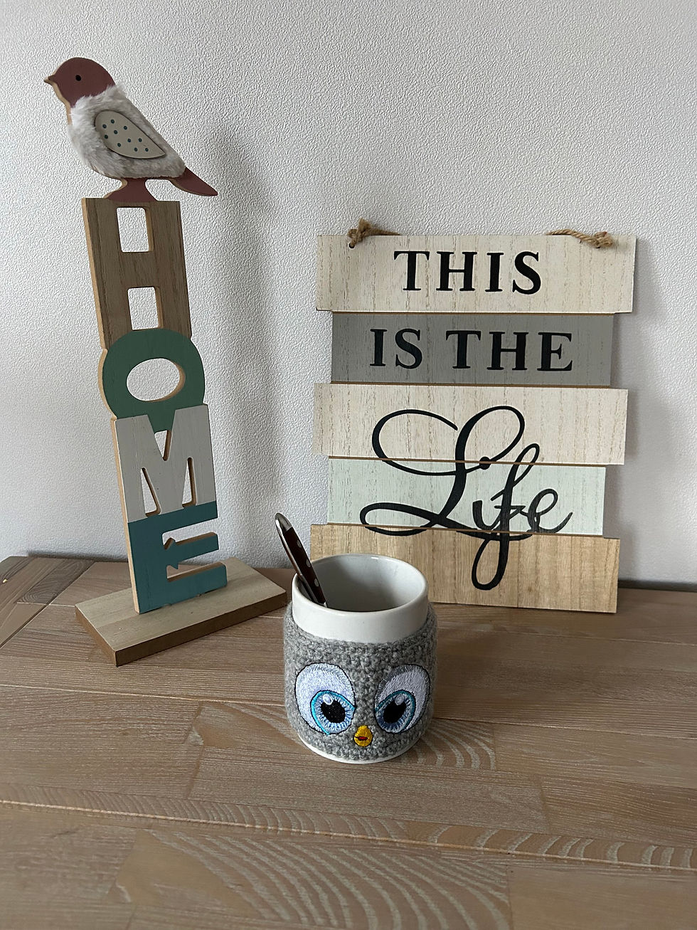 Miniature : Cache-mug Hibou