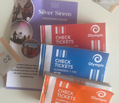 R5 Raffle Blocks $20 for 5 Raffle Tickets | Silver Sirens