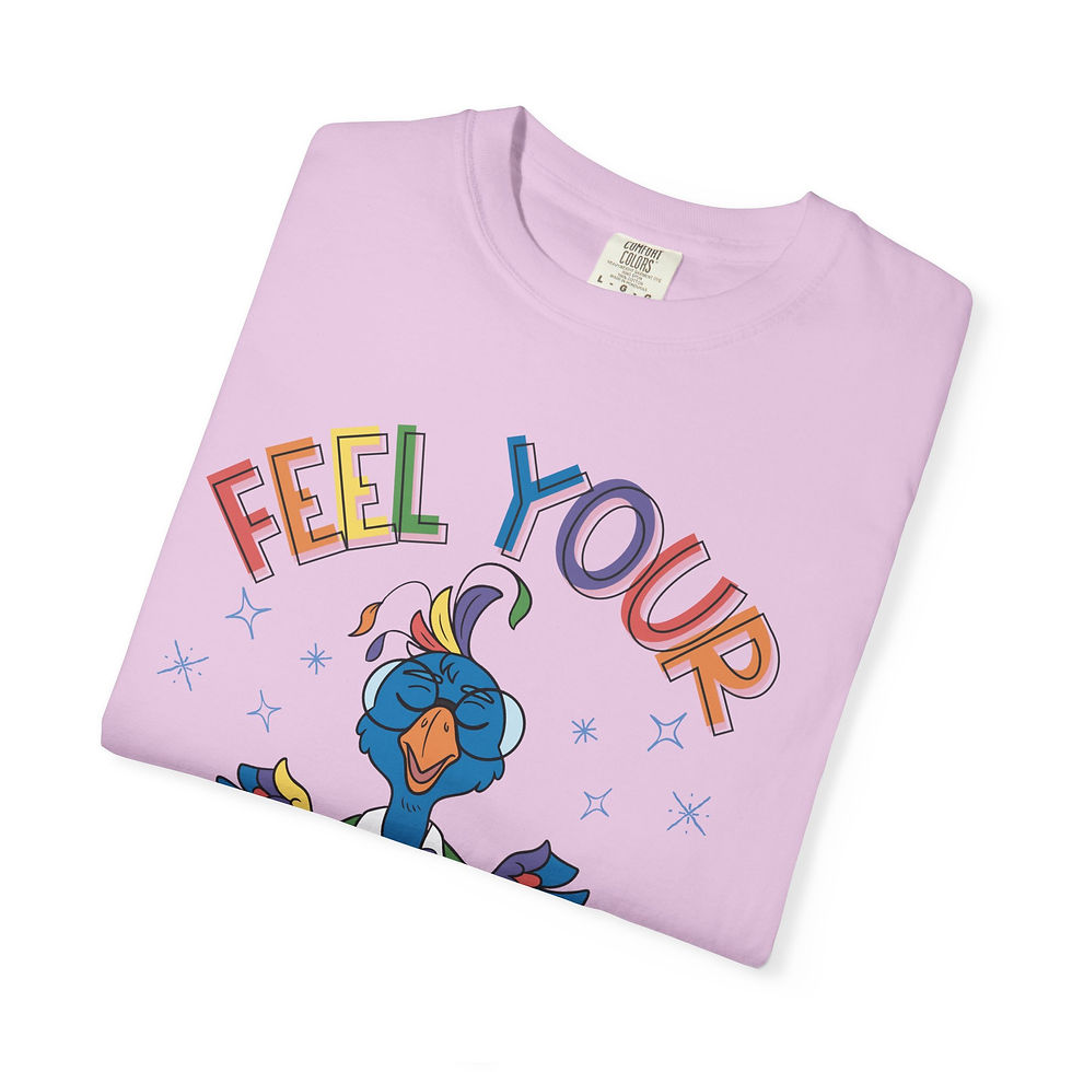 Thumbnail: Unisex Garment-Dyed T-shirt to help Feel Your Feels