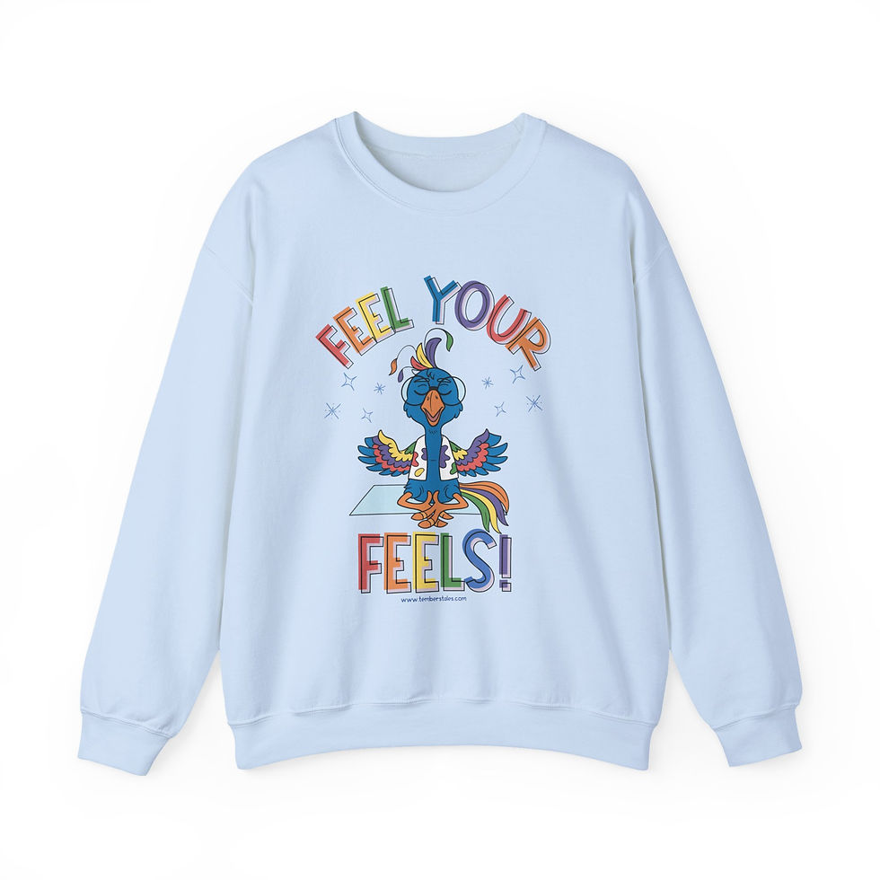 Thumbnail: Unisex Heavy Blend™ Crewneck Sweatshirt feel your feels
