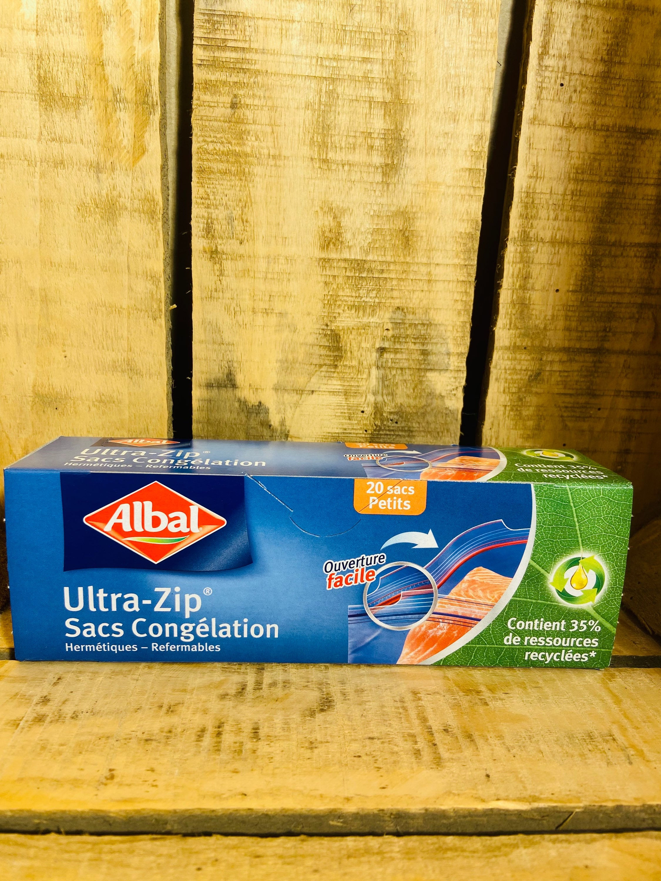 Sac congélation refermable x20 sacs