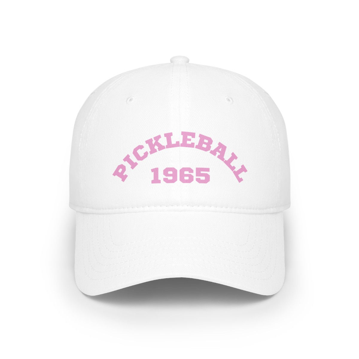 Pickleball 1965 Pink Baseball Cap