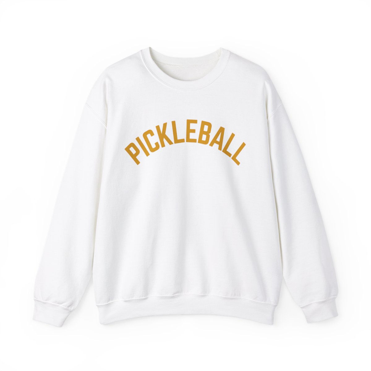 PICKLEBALL Unisex Heavy Blend™ Crewneck Sweatshirt-Mustard Yellow