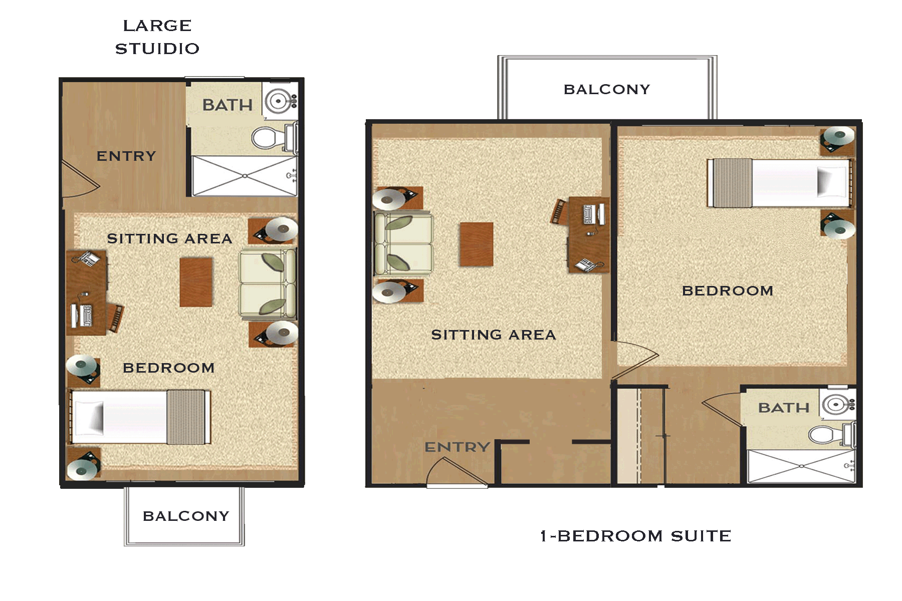 One of our room layout