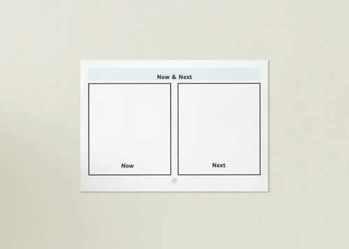 Prinatable Next. Sign Now and Next Board A4 Printable | Sign & Bloom