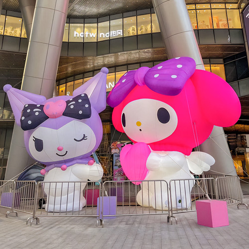 Giant Cartoon Inflatable Model 3D Character For Store Decoration ...