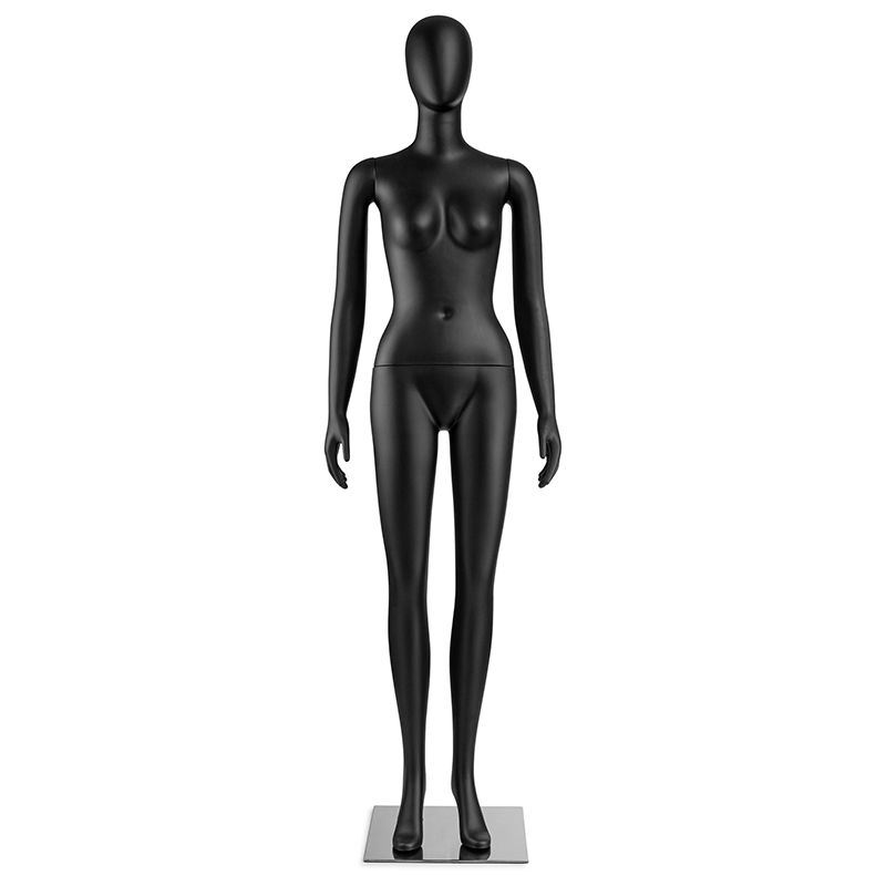Thumbnail: Fiberglass Mannequins For Clothing Display Black Mannequin