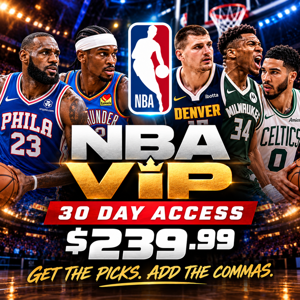 NBA 30 DAY VIP (Starts 10/20)