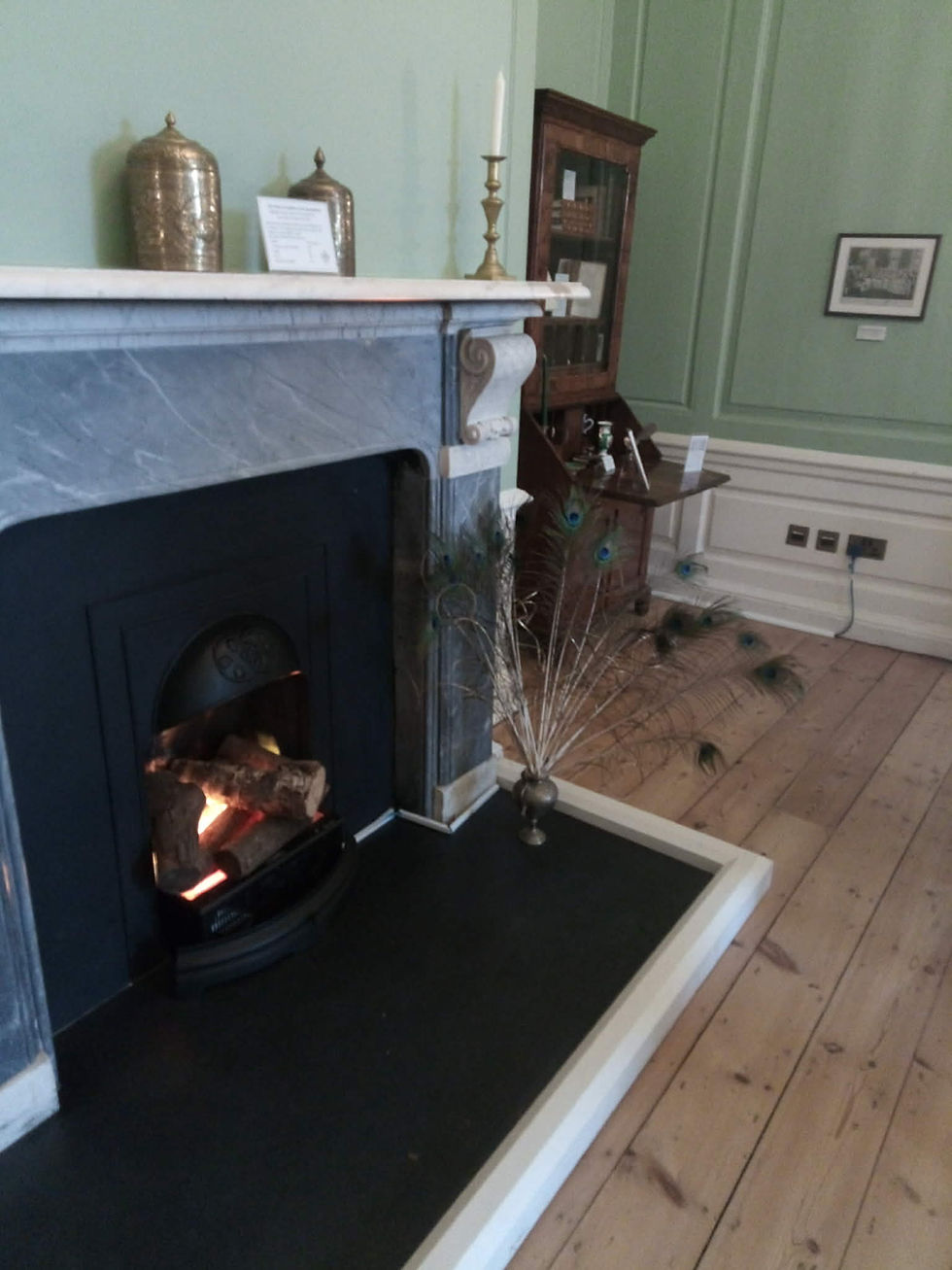 mansion fireplace