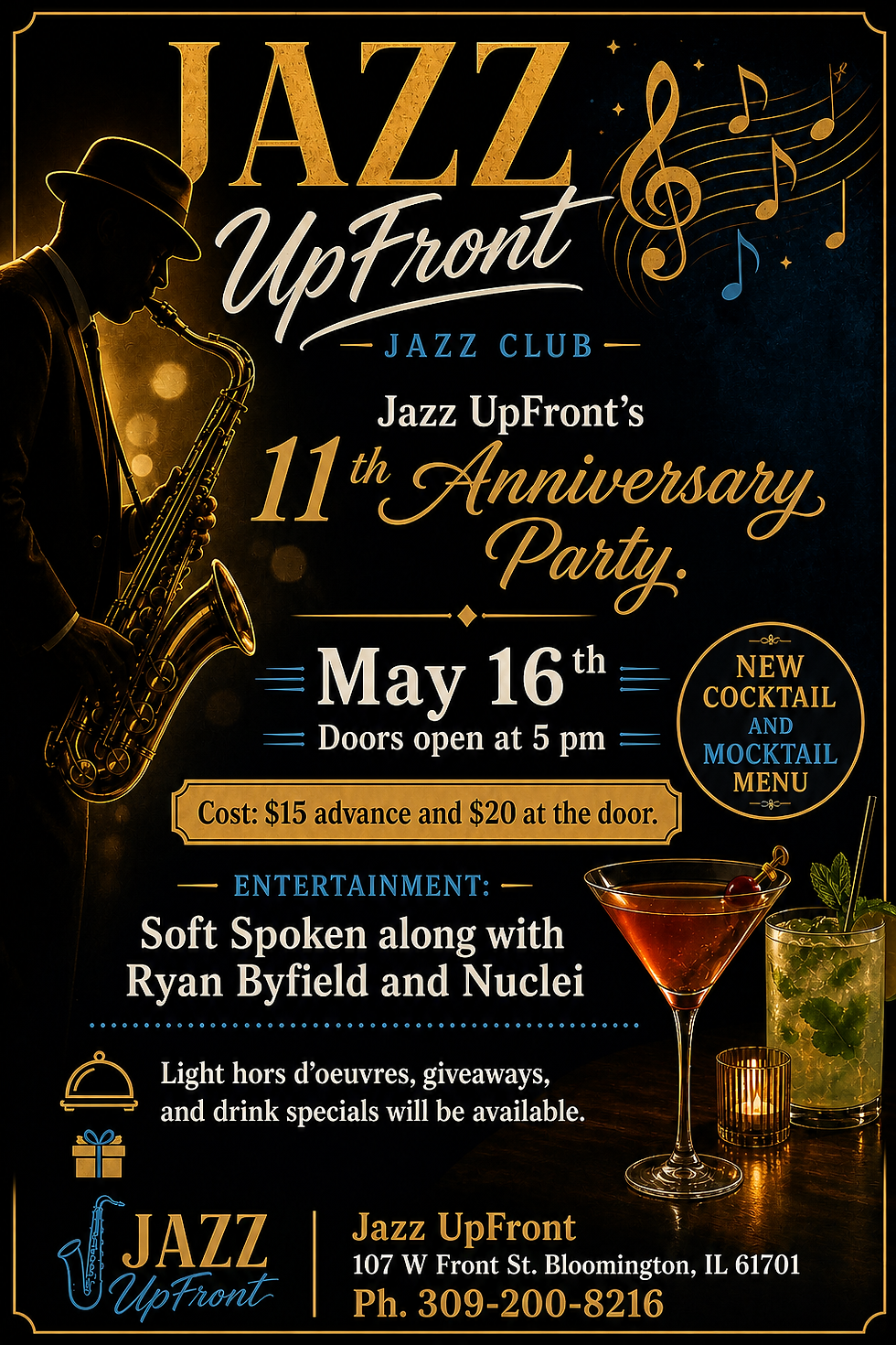 Jazz UpFrontβs 11th Anniversary Party