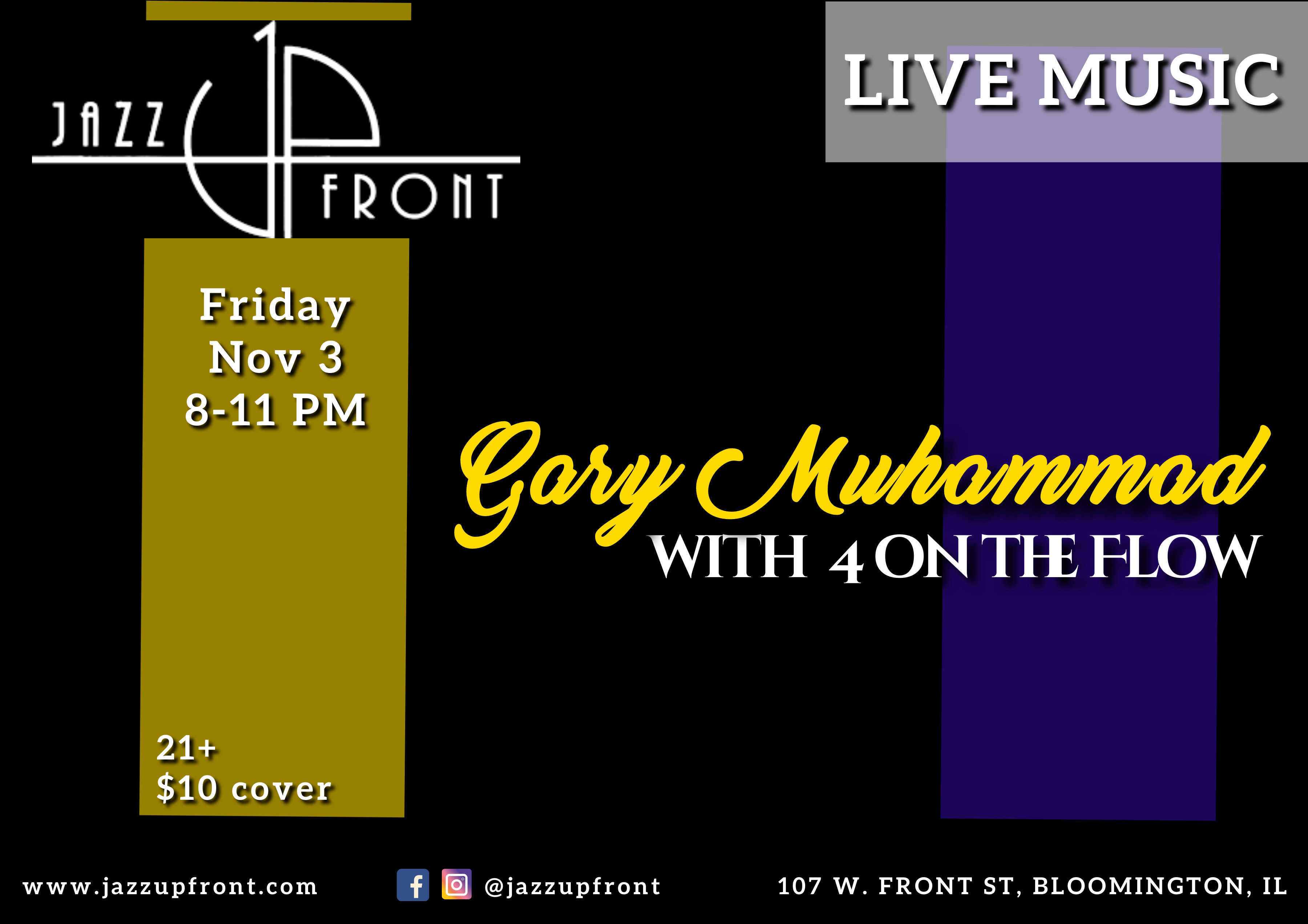 Muhammad Gar Gary Muhammad with 4 on the Flow | Jazz Upfront