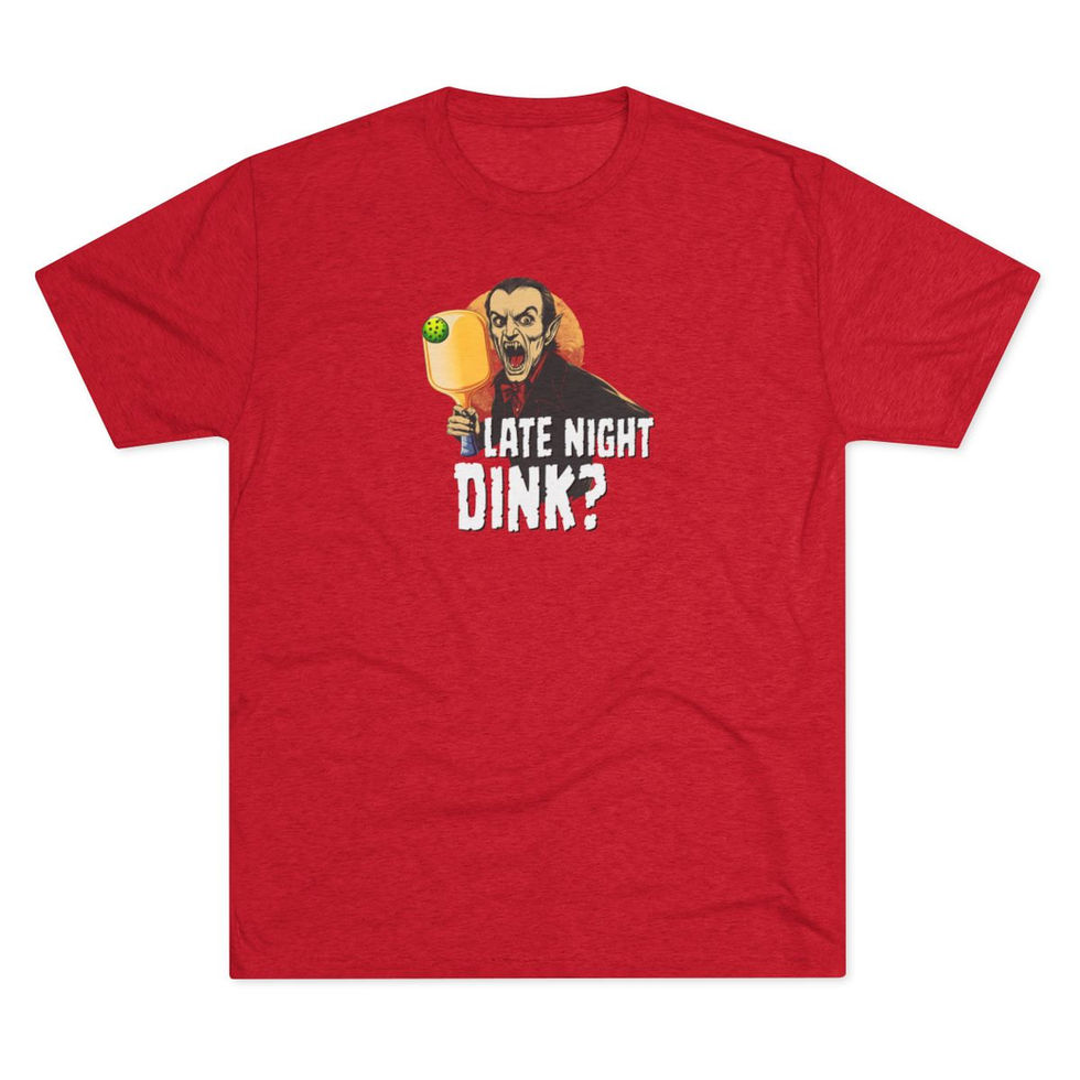 Dink Designs pickleball novelty t-shirt