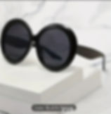 Black Circle Sunglasses 