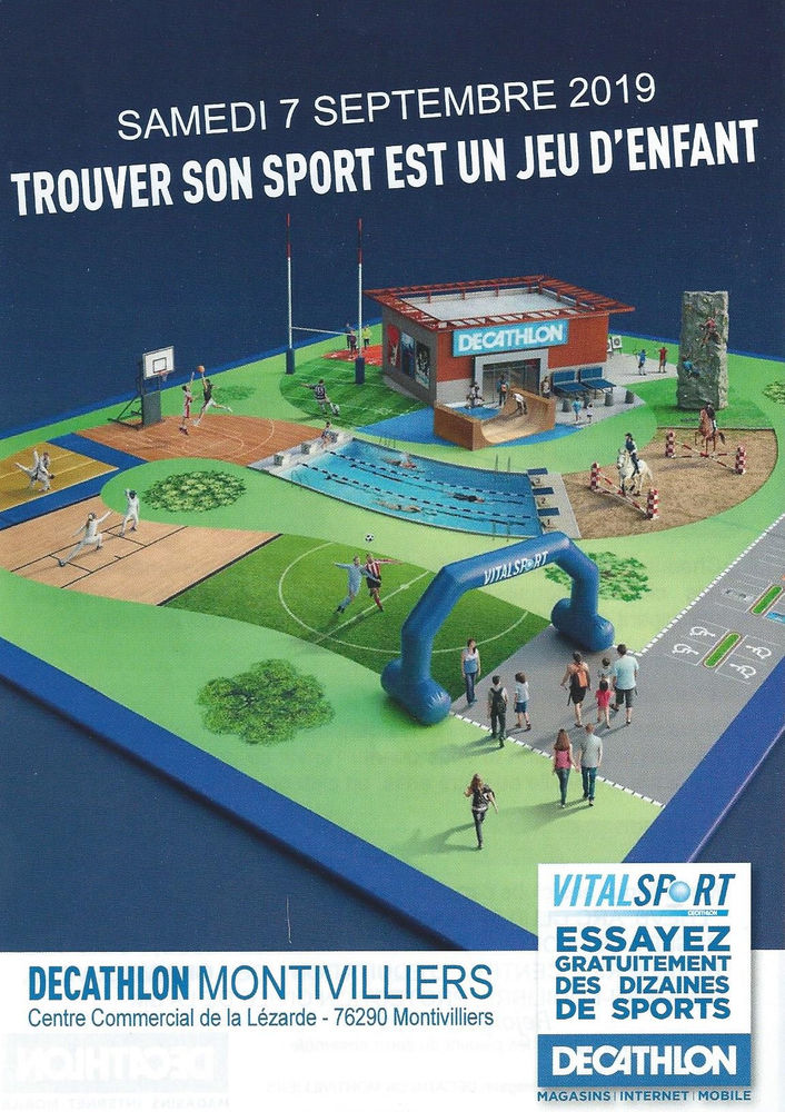 décathlon montivilliers
