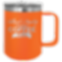 Orange 15oz Polar Camel Mug