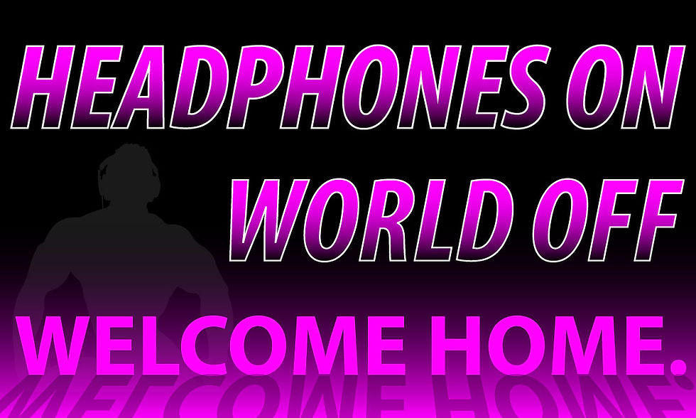 Thumbnail: Headphones On...World Off - 3'x5'