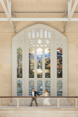 Engagement session at the Art Institute of Chicago, Illinois