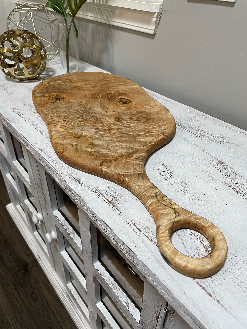 Spalted Curly Maple Charcuterie