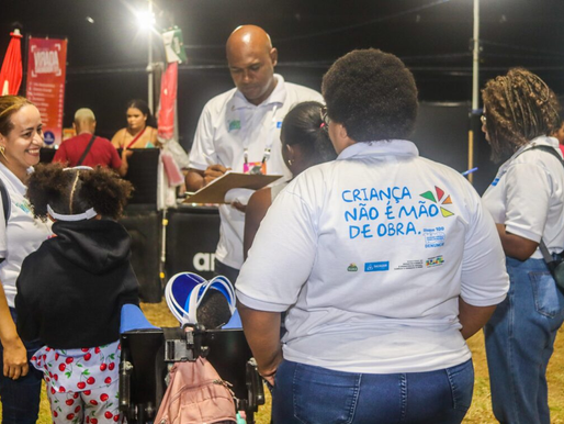 Criança Não é Mão de Obra: Prefeitura promove ações de combate ao trabalho infantil no Festival Virada Salvador