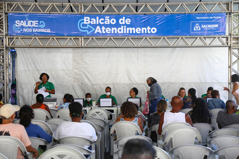 Saúde nos Bairros chega ao Nordeste de Amaralina nesta quarta (12)