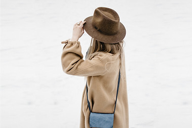 Woman in Brown Outfit