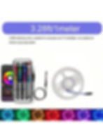 Thumbnail: 16-100 Feet USB  Lights With  44-Key Remote + App Smart Control , Night Light /