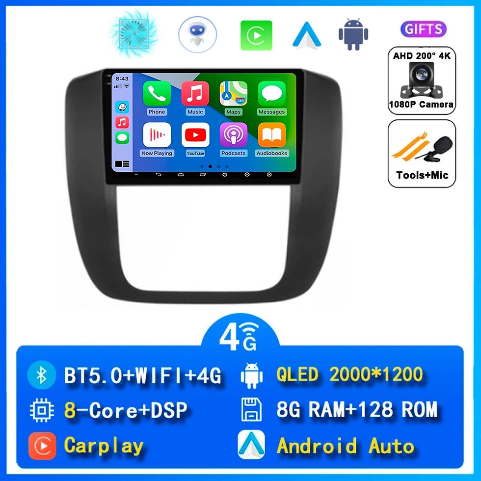 Thumbnail: Android 14 Car Radio For GMC Yukon Chevrolet Tahoe Suburban 2007 - 2012 Navigat