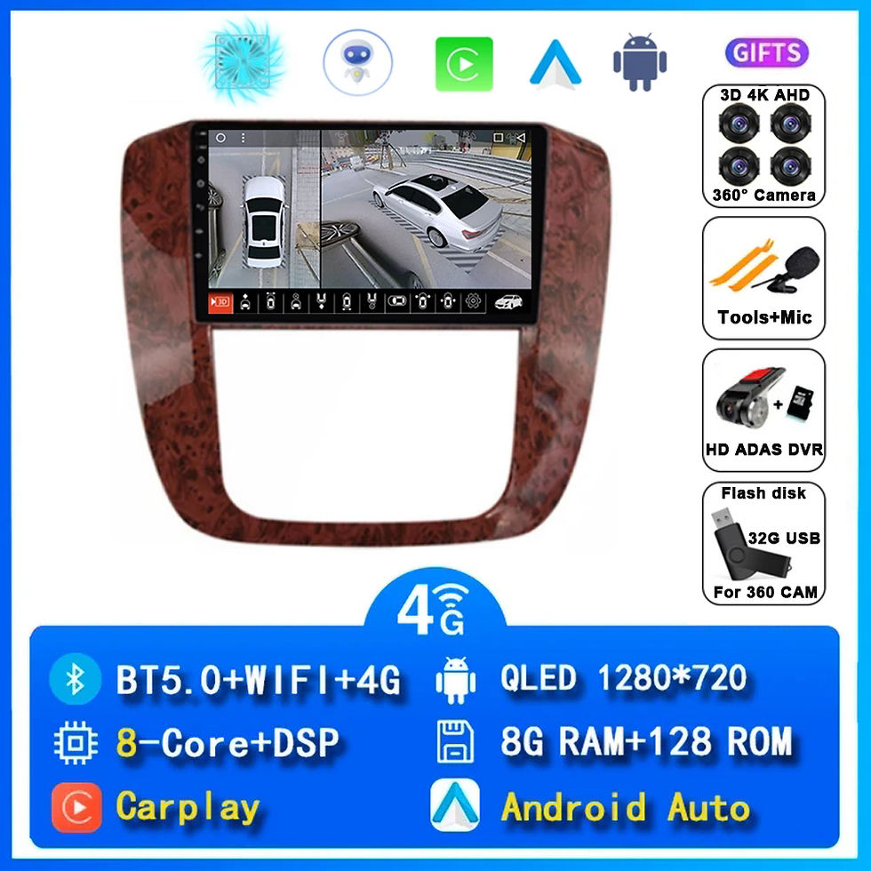 Thumbnail: Android 14 Car Radio For GMC Yukon Chevrolet Tahoe Suburban 2007 - 2012 Navigat