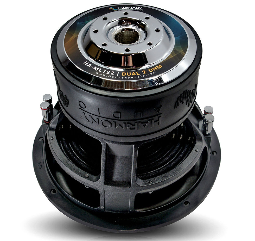 Thumbnail: Harmony Audio HA-ML122 Monolith 12" Car Audio Competition SPL Sub 3000W Dual 2 