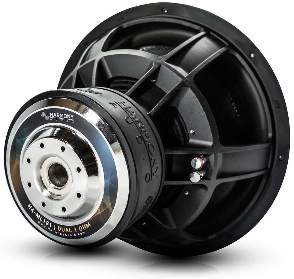 Thumbnail: Harmony Audio HA-ML181 Monolith 18" Car Stereo Competition SPL Sub 3500W Dual 1