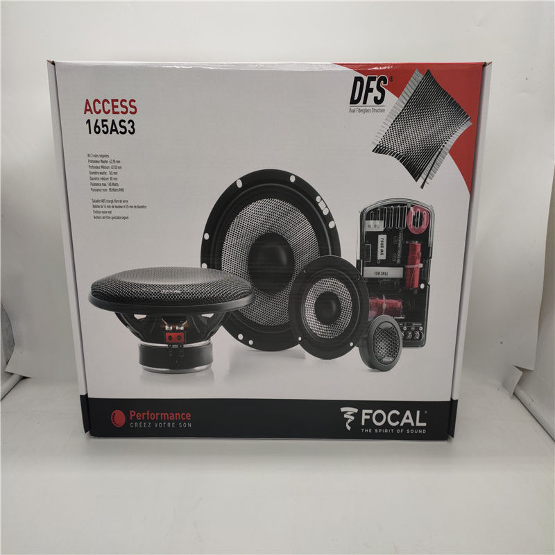 Thumbnail: Free Shipping 1 Set FOCAL ACCESS 165AS3 3-Way Component Car Speakers 16.5cm 6.5