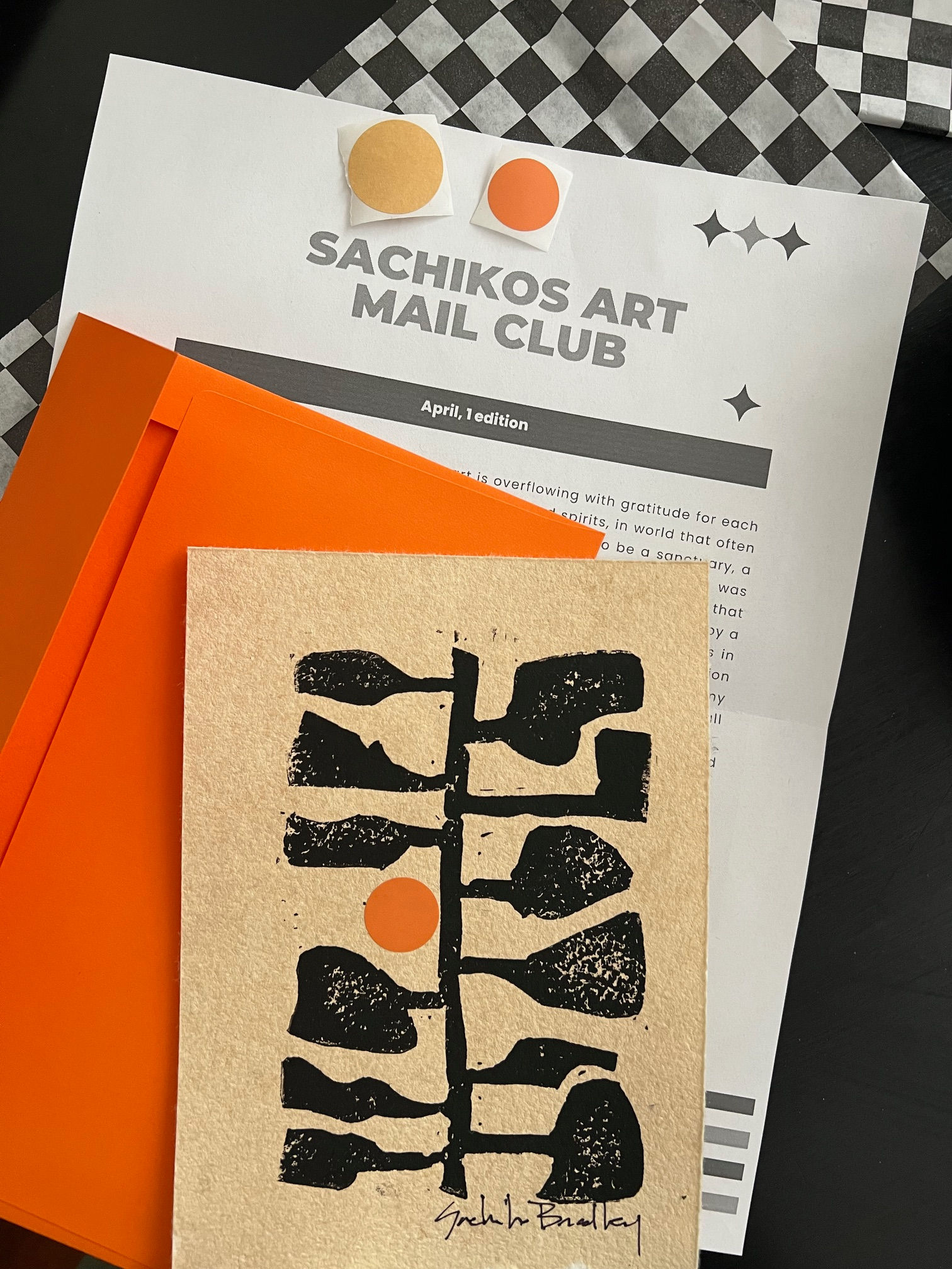 Monthly Art Mail Subscription